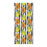 papaya design pattern Beach Towel