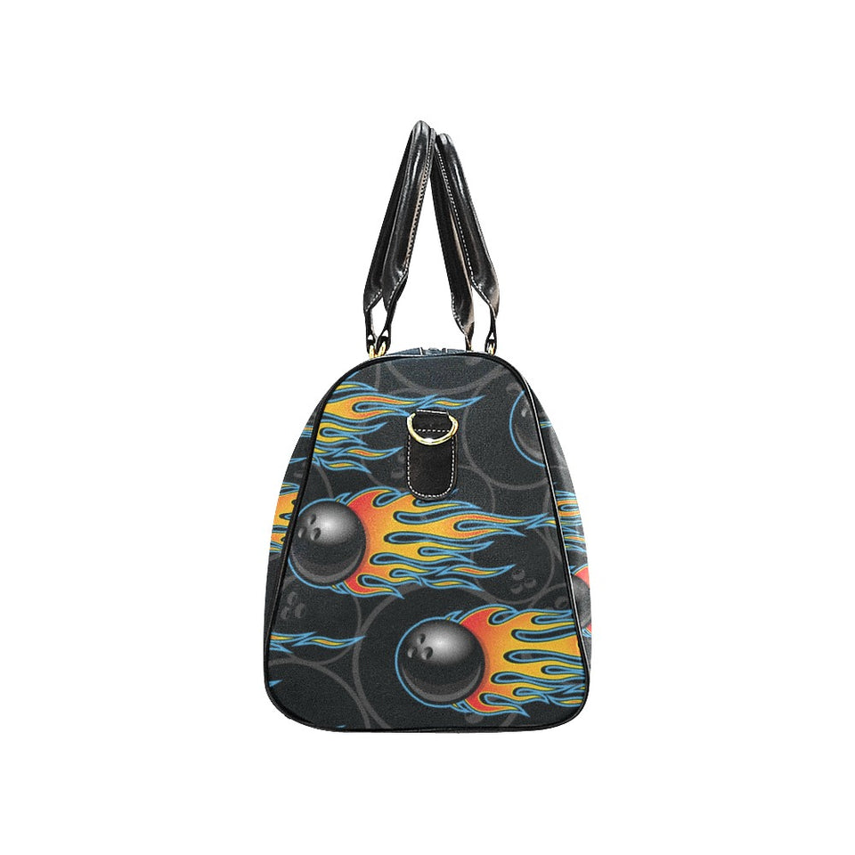 Bowling balls flame pattern Travel Bag