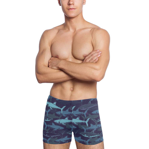 Shark pattern Men's Swimming Trunks