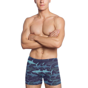 Shark pattern Men's Swimming Trunks