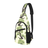 Bonsai pattern All Over Print Chest Bag
