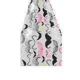 Mustache Beard Pattern Print Design 02 Table Runner