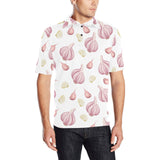 Garlic pattern Men's All Over Print Polo Shirt