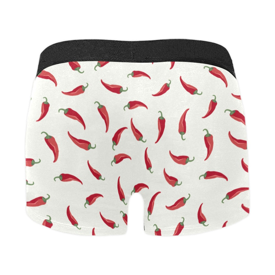 Chili peppers pattern Men's All Over Print Boxer Briefs Men's Underwear