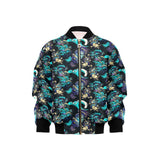 Dragon sea wave pattern Kids' Boys' Girls' Bomber Jacket