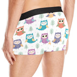 Cute owl pattern Men's All Over Print Boxer Briefs Men's Underwear