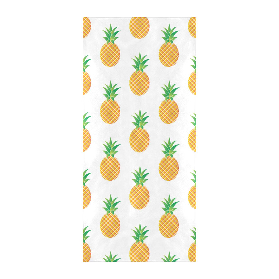 Pineapples pattern Beach Towel