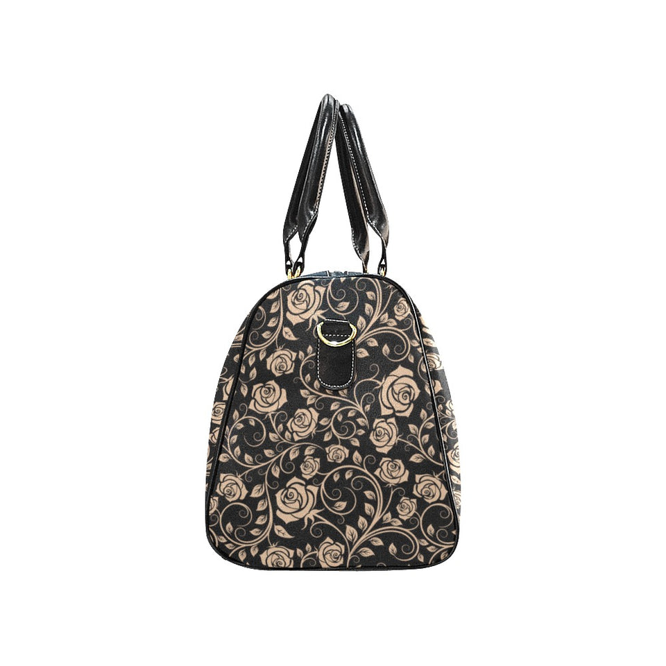 Rose Pattern Print Design 04 Travel Bag