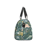dinosaurs tropical leaves flower pattern Travel Bag