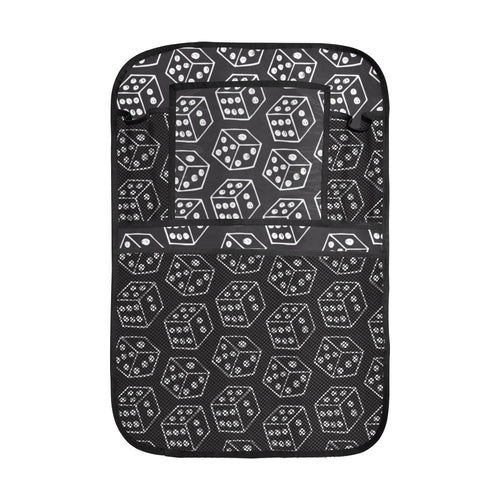 Dice Pattern Print Design 01 Car Seat Back Organizer