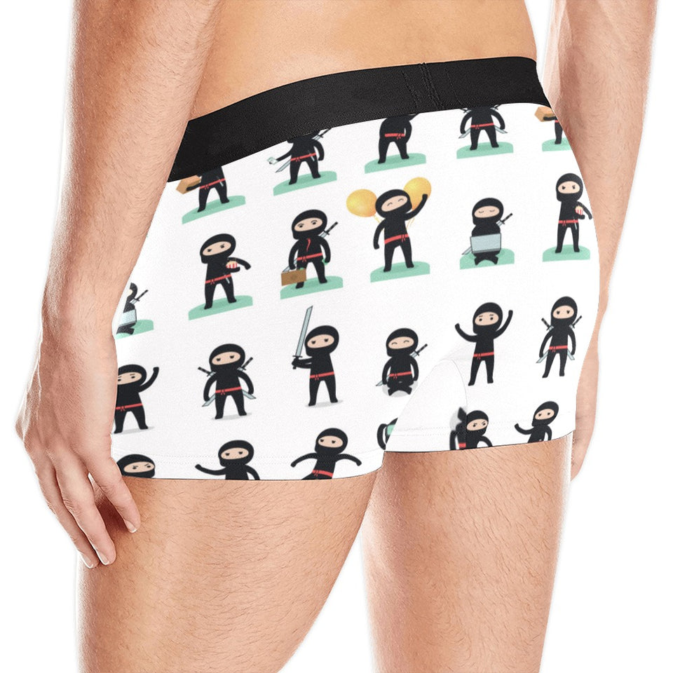 Cute ninja katana sword pattern Men's All Over Print Boxer Briefs Men's Underwear