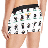 Cute ninja katana sword pattern Men's All Over Print Boxer Briefs Men's Underwear