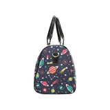 colorful space pattern planet star Travel Bag