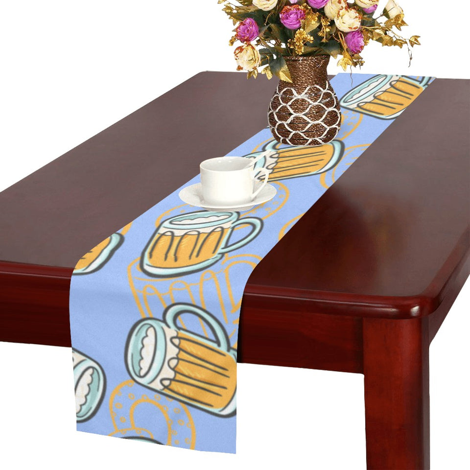 Beer pattern Table Runner