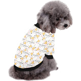 Greyhound Pattern Print Design 03 All Over Print Pet Dog Round Neck Fuzzy Shirt