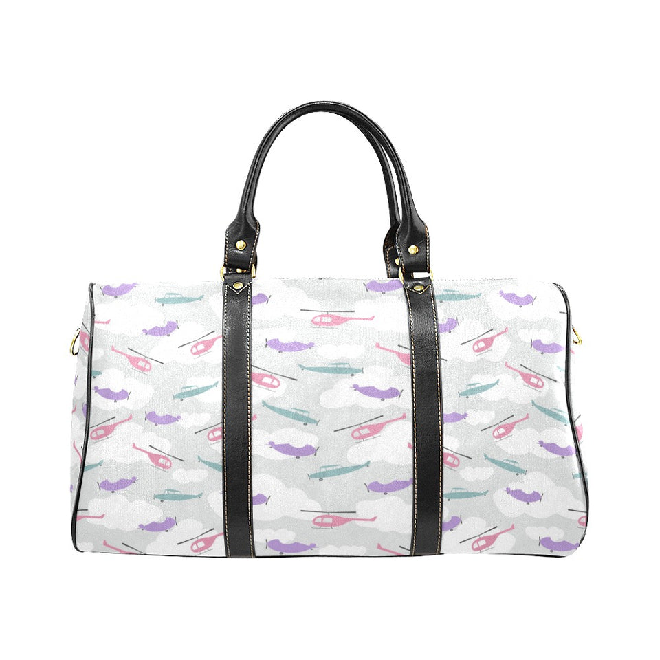 Helicopter plane pattern Travel Bag