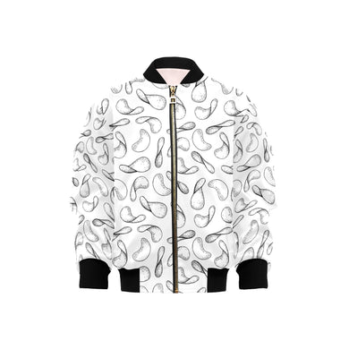 Potato Chips Pattern Print Design 04 Kids' Boys' Girls' Bomber Jacket