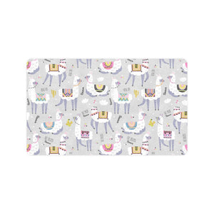 Cute Llama Alpaca pattern Doormat