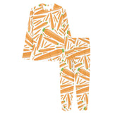 Carrot Pattern Print Design 02 Women's All Over Print Pajama Set