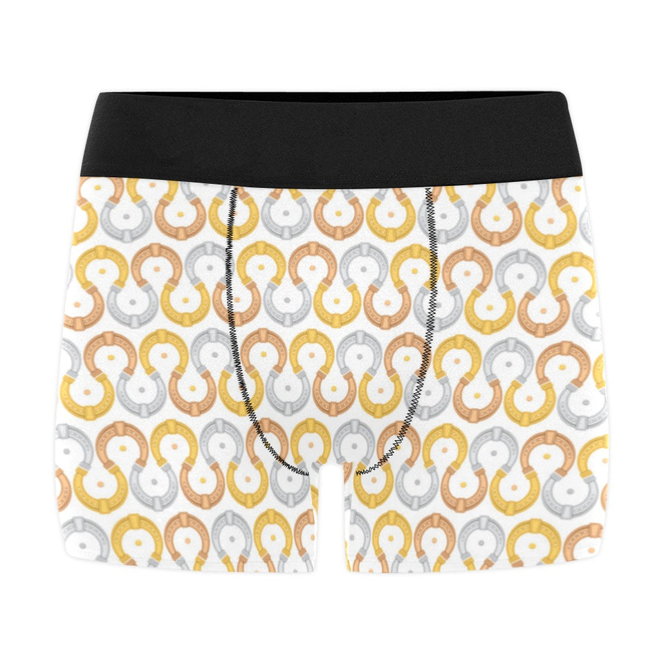 Horseshoes Pattern Print Design 03 Men's All Over Print Boxer Briefs Men's Underwear