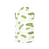 Cucumber sketch pattern Women's Padded Vest
