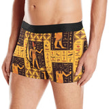 Egypt Hieroglyphics Pattern Print Design 05 Men's All Over Print Boxer Briefs Men's Underwear