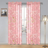 Bicycle Pattern Print Design 02 Gauze Curtain