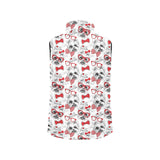 Yorkshire Terrier Pattern Print Design 04 Women's Padded Vest