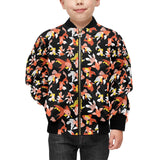 Goldfish Pattern Print Design 03 Kids' Boys' Girls' Bomber Jacket