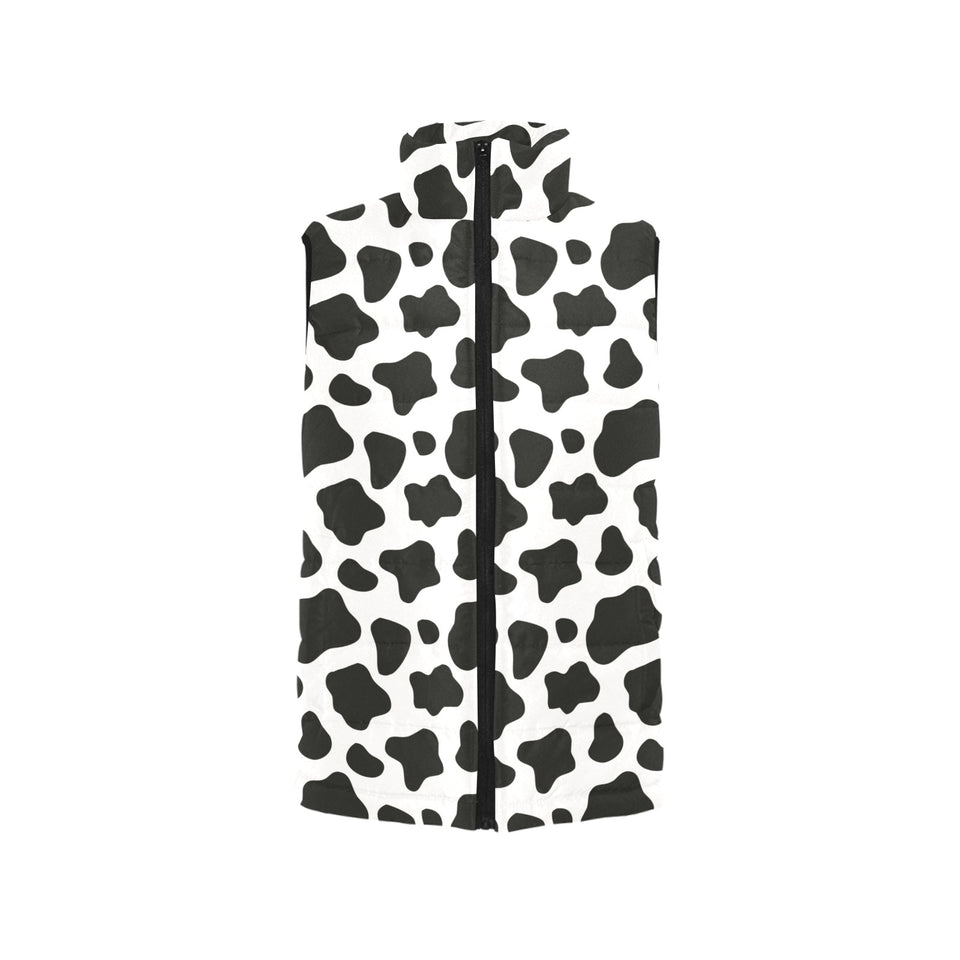 Cow skin pattern Women's Padded Vest