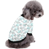 Shell polynesian tribal All Over Print Pet Dog Round Neck Fuzzy Shirt