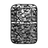Black white camouflage pattern Car Seat Back Organizer