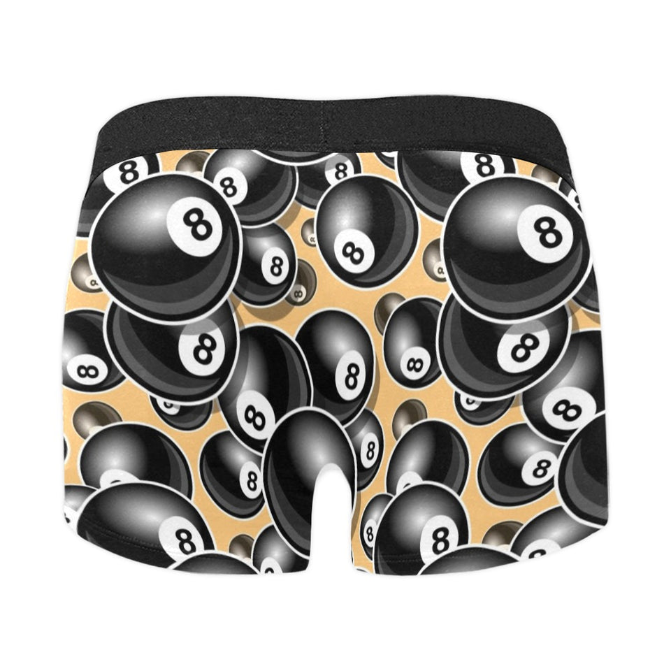 Billiard Ball Pattern Print Design 04 Men's All Over Print Boxer Briefs Men's Underwear
