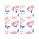 Watercolor air balloon cloud pattern Gauze Curtain