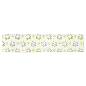 Cute cartoon frog baby pattern Table Runner