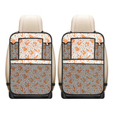 Squirrel Pattern Print Design 05 Car Seat Back Organizer