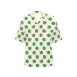 Snail Pattern Print Design 04 Women's All Over Print Hawaiian Shirt