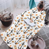 Clown Fish Pattern Print Design 02 Blanket Robe with Sleeves