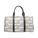 Cute dachshund dog pattern Travel Bag