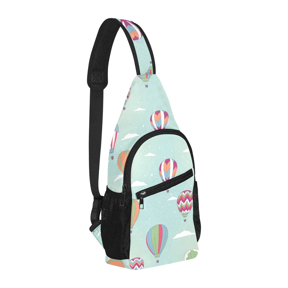 Hot Air Balloon design Pattern All Over Print Chest Bag