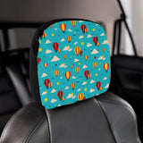 Hot Air Balloon Sky Pattern Car Headrest Cover