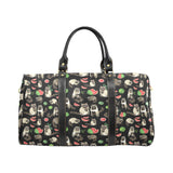 Raccoon watermelon pattern Travel Bag