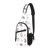 Hedgehog Pattern Print Design 02 All Over Print Chest Bag