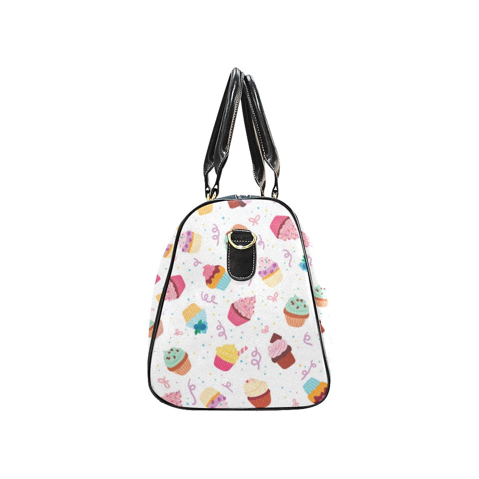 Cake cupcake design pattern Travel Bag