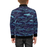Shark pattern Kids' Boys' Girls' Bomber Jacket