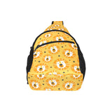 Lion Pattern Print Design 03 All Over Print Chest Bag