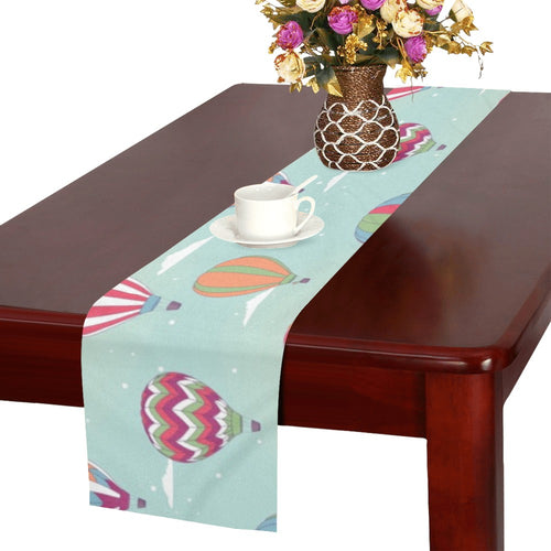 Hot Air Balloon design Pattern Table Runner