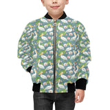 Pelican Pattern Print Design 04 Kids' Boys' Girls' Bomber Jacket