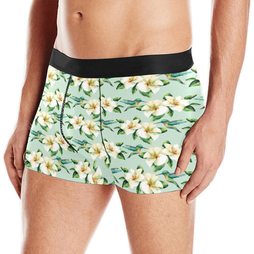 Hummingbird Pattern Print Design 01 Men's All Over Print Boxer Briefs Men's Underwear
