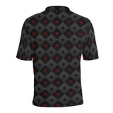 Casino Cards Suits Pattern Print Design 05 Men's All Over Print Polo Shirt